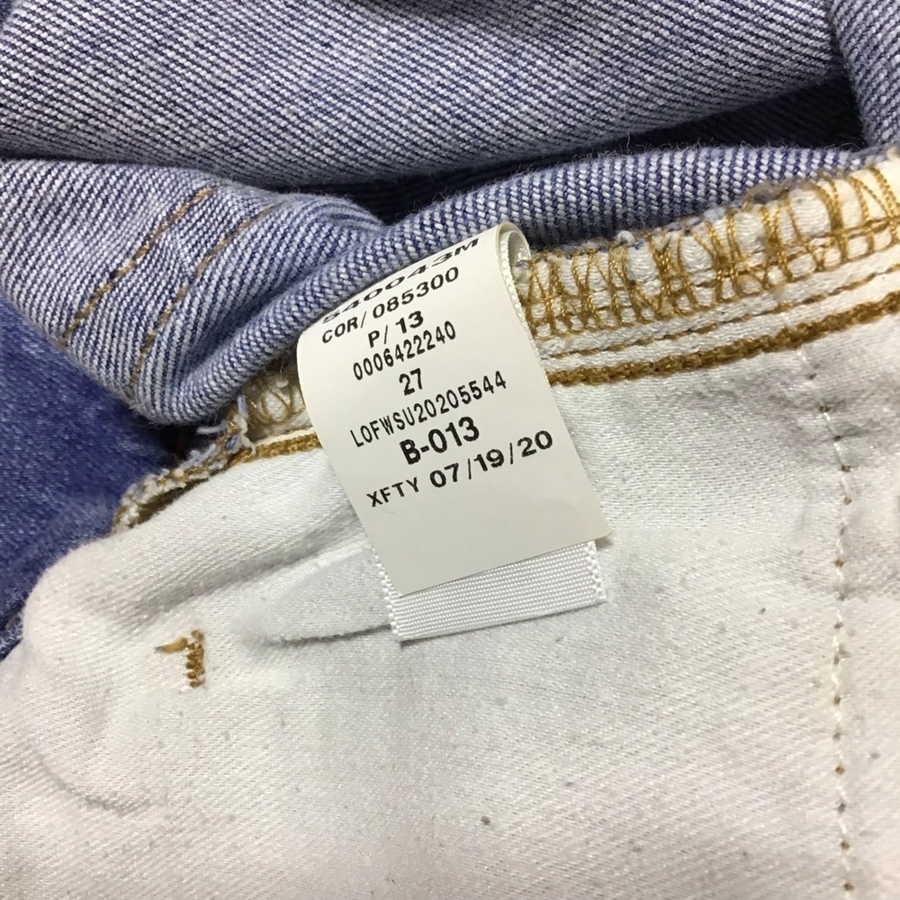 LOFT Women's Light Blue Skinny Crop Jeans - Picture 6 of 10